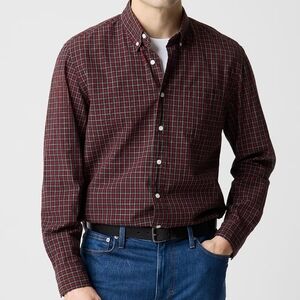 J. Crew Men's FLEax Casual Button Down Shirt New Size Large